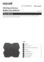 Maxell Activepad Motecare MXES-R410PRCP User Manual preview