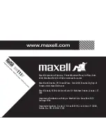 Preview for 23 page of Maxell HOOK User Manual