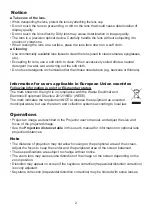 Preview for 2 page of Maxell LL-905 User Manual