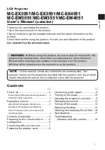 Preview for 1 page of Maxell MC-EW3051 User Manual