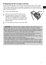 Preview for 5 page of Maxell MC-EW3051 User Manual