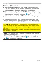 Preview for 22 page of Maxell MC-EW5001 User Manual