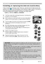 Preview for 102 page of Maxell MC-EW5001 User Manual