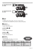 Preview for 7 page of Maxell MC-WU5501 Operating Manual