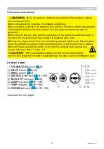 Preview for 5 page of Maxell MC-WU5506M User Manual