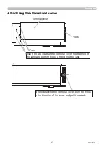 Preview for 23 page of Maxell MC-WU5506M User Manual