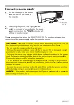 Preview for 25 page of Maxell MC-WU5506M User Manual