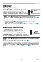 Preview for 31 page of Maxell MC-WU5506M User Manual