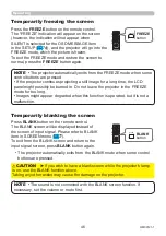 Preview for 46 page of Maxell MC-WU5506M User Manual