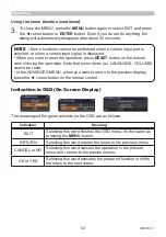 Preview for 52 page of Maxell MC-WU5506M User Manual