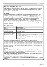 Preview for 73 page of Maxell MC-WU5506M User Manual