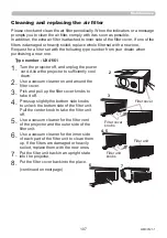 Preview for 107 page of Maxell MC-WU5506M User Manual