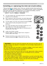 Preview for 109 page of Maxell MC-WU5506M User Manual