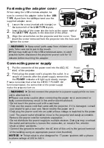 Preview for 8 page of Maxell MC-WU8451 User Manual