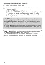 Preview for 16 page of Maxell MC-WU8451 User Manual