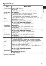 Preview for 17 page of Maxell MC-WU8451 User Manual