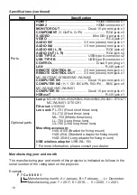 Preview for 18 page of Maxell MC-WU8451 User Manual