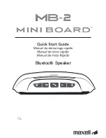 Maxell Mini Board MB-2 Quick Start Manual preview