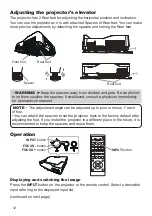 Preview for 12 page of Maxell MP-AW3001 User Manual