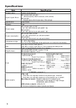 Preview for 18 page of Maxell MP-AW3001 User Manual