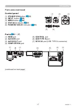 Preview for 17 page of Maxell MP-JW351E User Manual