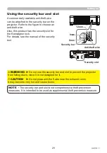 Preview for 29 page of Maxell MP-JW351E User Manual