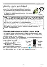 Preview for 31 page of Maxell MP-JW351E User Manual