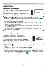 Preview for 35 page of Maxell MP-JW351E User Manual