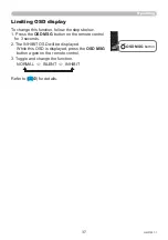 Preview for 37 page of Maxell MP-JW351E User Manual