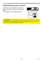 Preview for 38 page of Maxell MP-JW351E User Manual