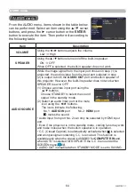 Preview for 64 page of Maxell MP-JW351E User Manual