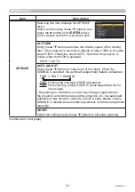 Preview for 74 page of Maxell MP-JW351E User Manual