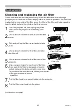 Preview for 85 page of Maxell MP-JW351E User Manual