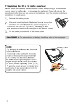 Preview for 10 page of Maxell MP-TW3001 User Manual