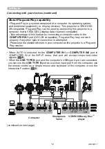 Preview for 12 page of Maxell MP-TW3011 User Manual