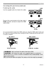 Preview for 17 page of Maxell MP-TW3011 User Manual