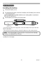 Preview for 24 page of Maxell MP-TW3011 User Manual