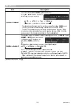 Preview for 54 page of Maxell MP-TW3011 User Manual