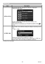 Preview for 62 page of Maxell MP-TW3011 User Manual