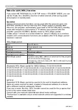 Preview for 64 page of Maxell MP-TW3011 User Manual