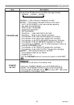 Preview for 65 page of Maxell MP-TW3011 User Manual