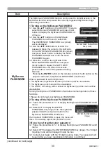 Preview for 89 page of Maxell MP-TW3011 User Manual