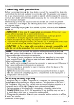 Preview for 10 page of Maxell MP-WU5503 User Manual