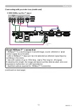 Preview for 13 page of Maxell MP-WU5503 User Manual