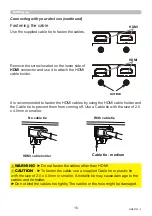 Preview for 16 page of Maxell MP-WU5503 User Manual