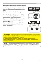 Preview for 27 page of Maxell MP-WU5503 User Manual