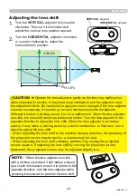 Preview for 29 page of Maxell MP-WU5503 User Manual