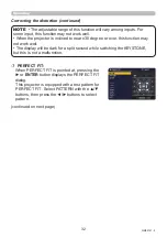 Preview for 32 page of Maxell MP-WU5503 User Manual