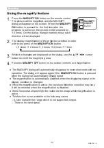 Preview for 34 page of Maxell MP-WU5503 User Manual