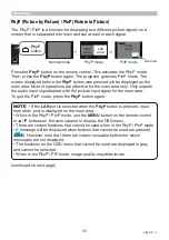 Preview for 36 page of Maxell MP-WU5503 User Manual